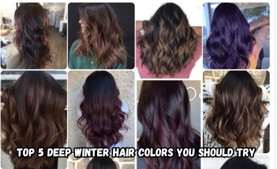 deep winter hair colors