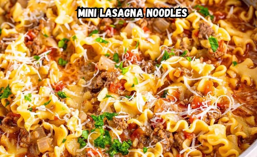 mini lasagna noodles