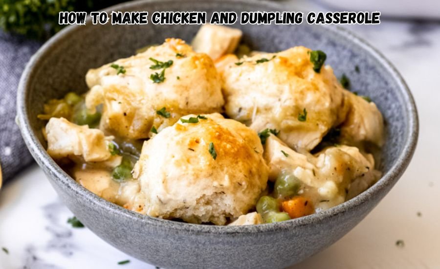 chicken and dumpling casserole