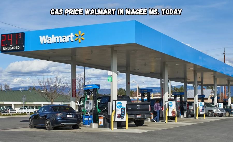 gas price walmart in magee ms. today