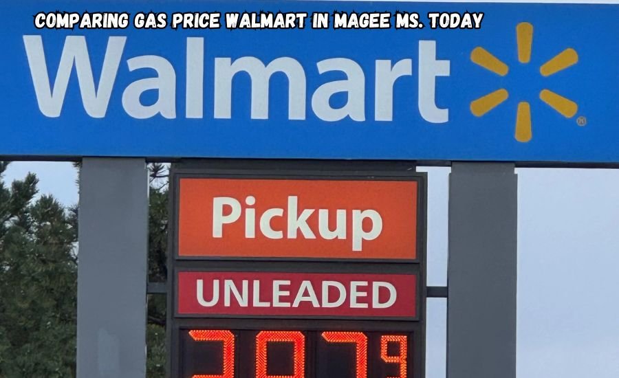 gas price walmart in magee ms. today