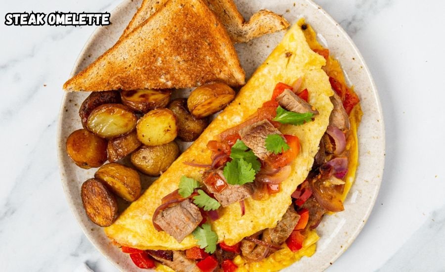 steak omelette