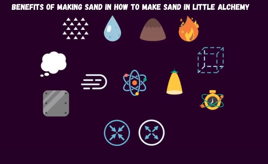 how to make sand in little alchemy
