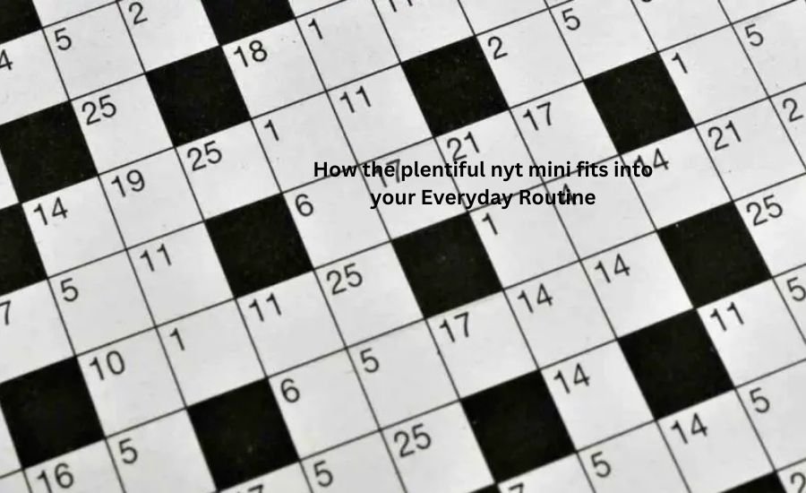 plentiful nyt mini